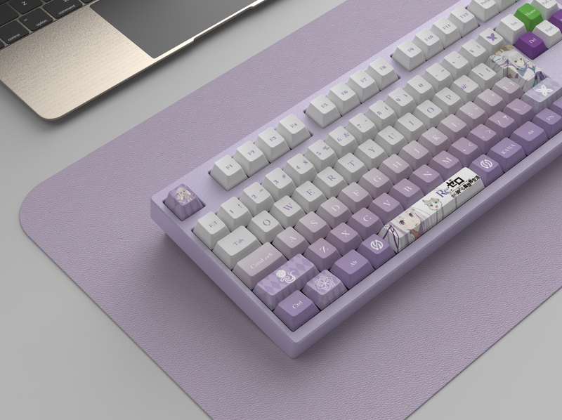 キーボード usb Re:ゼロから始める異世界生活 リゼロ エミリア スバル Re:ゼロから始める異世界生活_AMICIS ゲーミングキーボード 80HE 日本