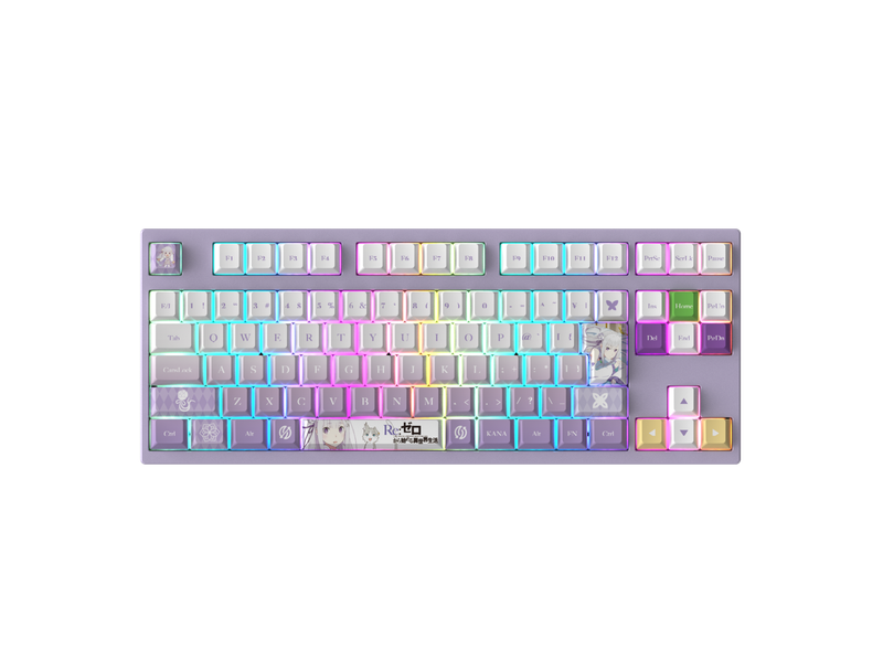 Re:ゼロから始める異世界生活_AMICIS ゲーミングキーボード 80HE 日本