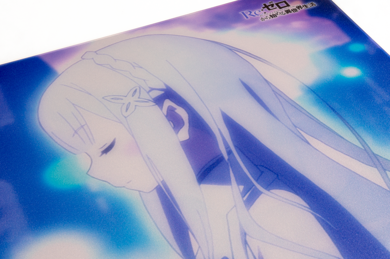 Re:ゼロから始める異世界生活_AMICIS ガラスマウスパッド エミリアEdition